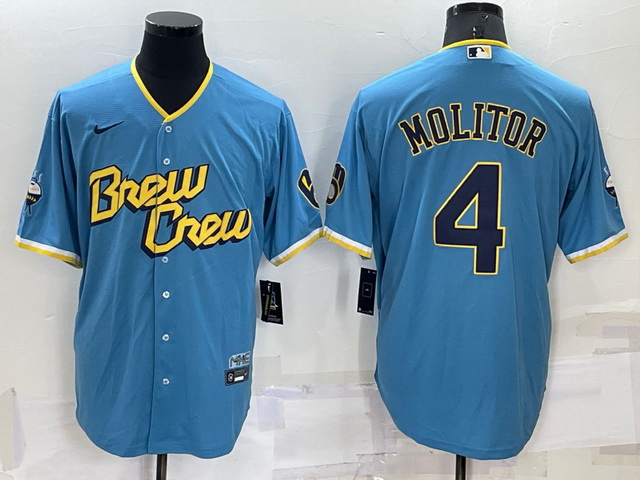 Milwaukee Brewers Jerseys 01 [Wholesale MLB Jerseys 1501]